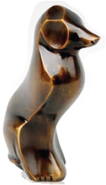 Assieraden dieren thema - hondenurn